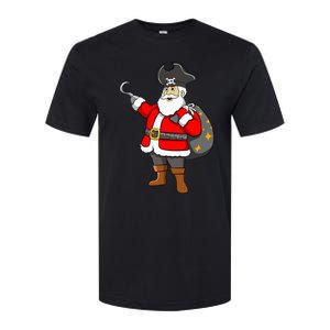 Caribbean Buccaneer Christmas Freebooter Boy Santa Pirate Softstyle CVC T-Shirt