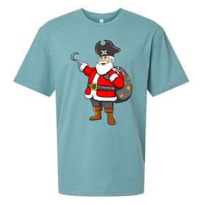 Caribbean Buccaneer Christmas Freebooter Boy Santa Pirate Sueded Cloud Jersey T-Shirt