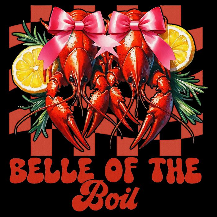 Crawfish Boil Coquette Bow Belle Of The Boil Cajun Seafood Impact Tech Backpack