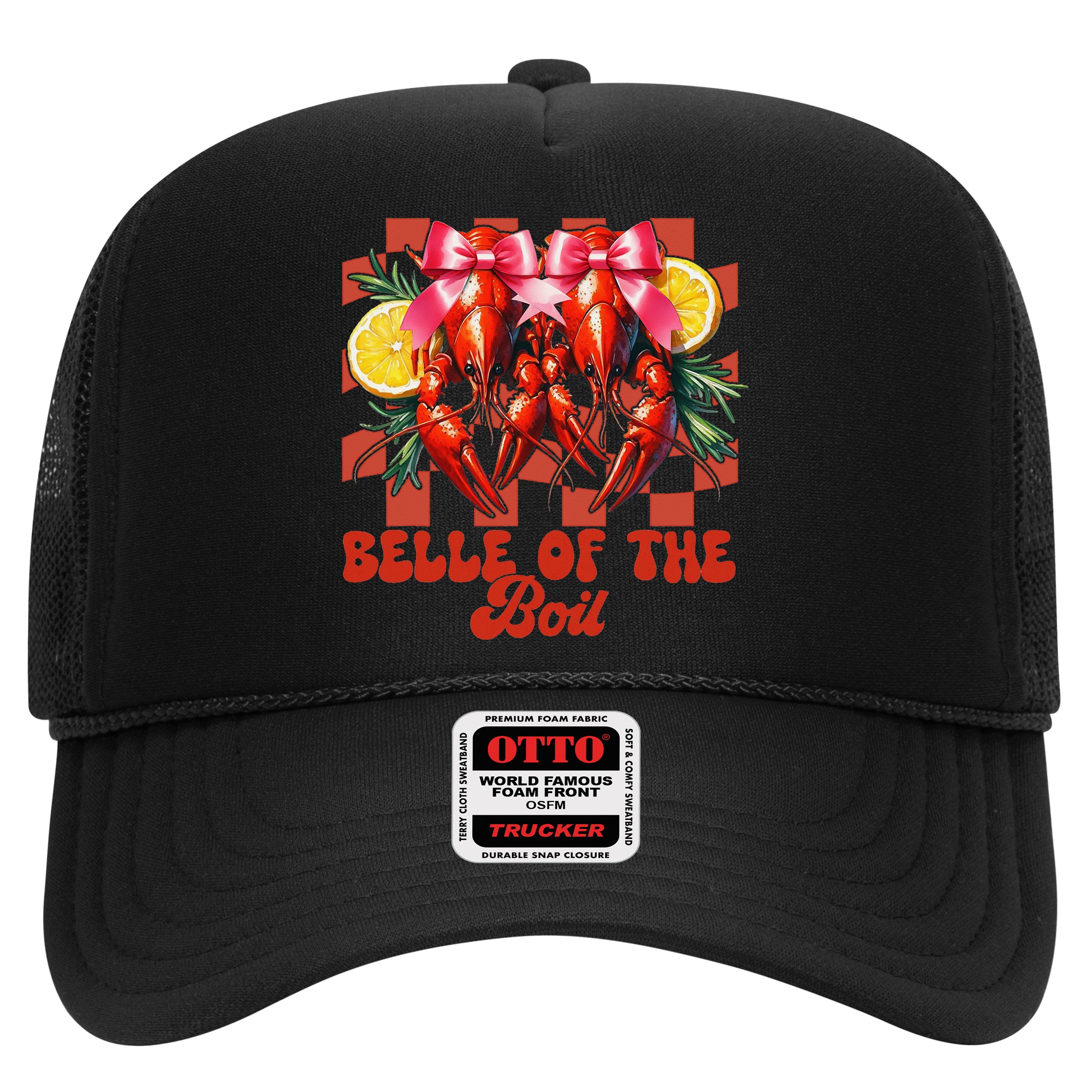 Crawfish Boil Coquette Bow Belle Of The Boil Cajun Seafood Hat