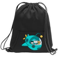 Captain Barnacles Costume Spacecraft Sweatshirt Cinch Pack Bag