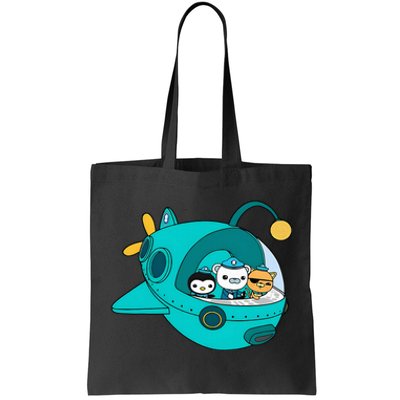 Captain Barnacles Costume Spacecraft Tote Bag