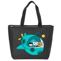 Captain Barnacles Costume Spacecraft Zip Tote Bag