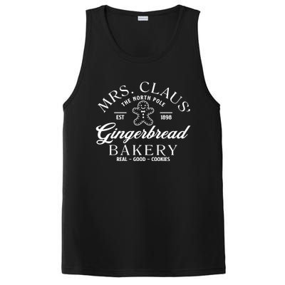 Christmas Baker Cookie Mrs Claus Gingerbread Bakery Gift PosiCharge Competitor Tank