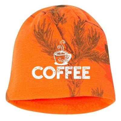 Coffee Barista Kati - Camo Knit Beanie