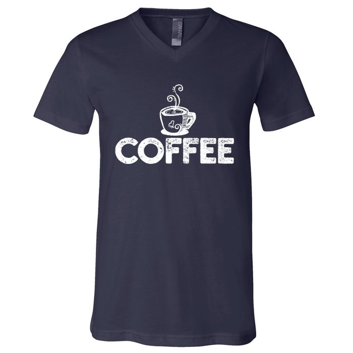 Coffee Barista V-Neck T-Shirt