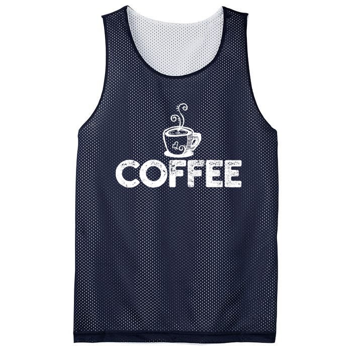 Coffee Barista Mesh Reversible Basketball Jersey Tank