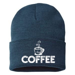 Coffee Barista Sustainable Knit Beanie