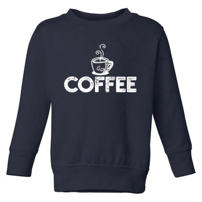 Coffee Barista Toddler Sweatshirt