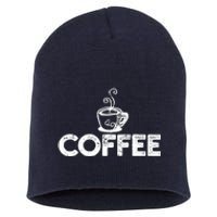 Coffee Barista Short Acrylic Beanie