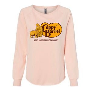 Cappy Barrel; Capybara Campaign Store Womens California Wash Sweatshirt