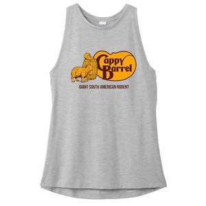 Cappy Barrel; Capybara Campaign Store Ladies PosiCharge Tri-Blend Wicking Tank