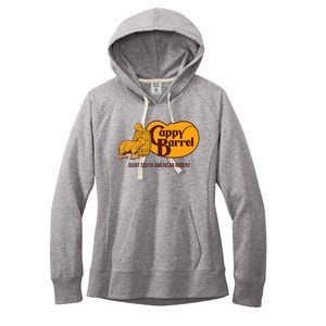 Cappy Barrel; Capybara Campaign Store Women's Fleece Hoodie