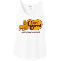 Cappy Barrel; Capybara Campaign Store Ladies Essential Tank