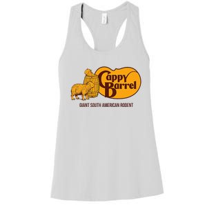 Cappy Barrel; Capybara Campaign Store Women's Racerback Tank