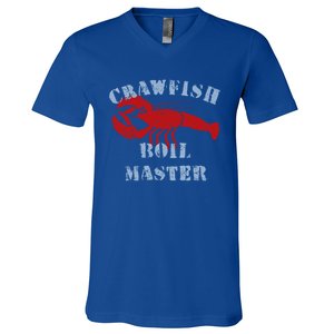 Crawfish Boil Crew Cajun Season Fishing Crawfish Boil Funny Gift V-Neck T-Shirt