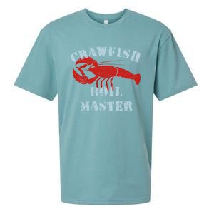 Crawfish Boil Crew Cajun Season Fishing Crawfish Boil Funny Gift Sueded Cloud Jersey T-Shirt