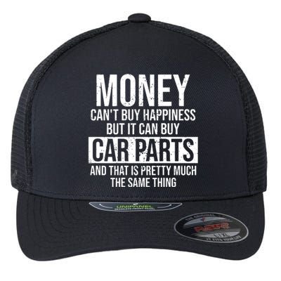 Can Buy Car Parts Funny Car Guy Car Lover Auto Mechanic Gift Flexfit Unipanel Trucker Cap