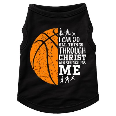Christian Basketball Doggie Tank