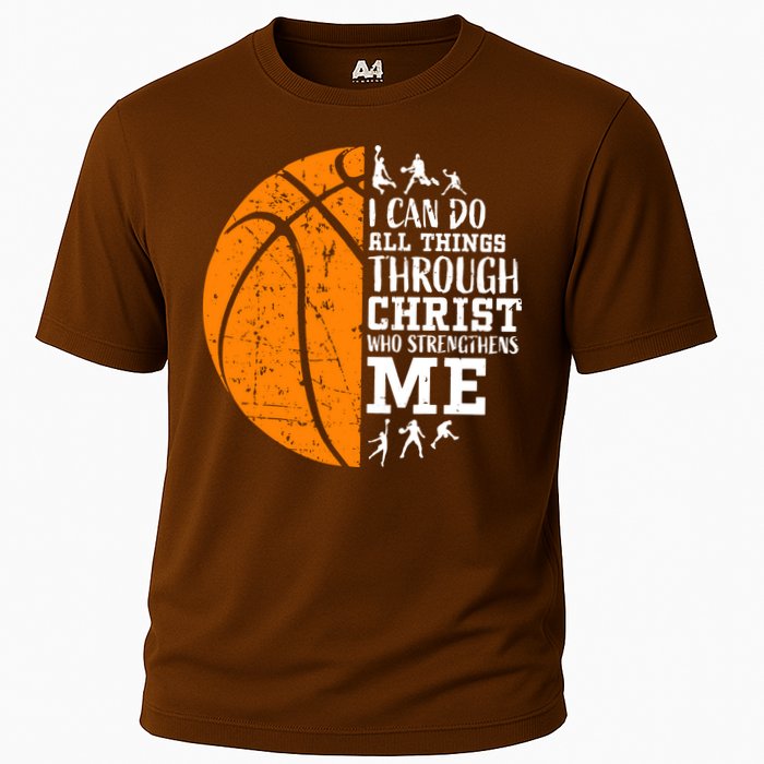 Christian Basketball Cooling Performance Crew T-Shirt