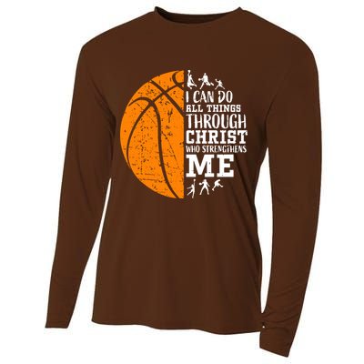 Christian Basketball Cooling Performance Long Sleeve Crew