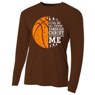 Christian Basketball Cooling Performance Long Sleeve Crew