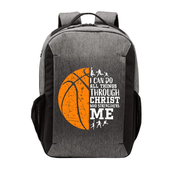 Christian Basketball Vector Backpack