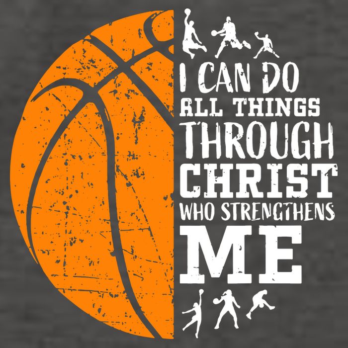 Christian Basketball Vector Backpack