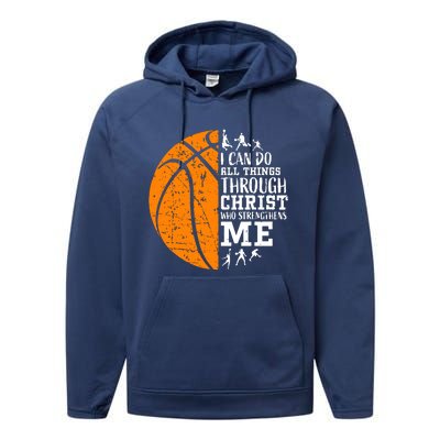 Christian Basketball Performance Fleece Hoodie