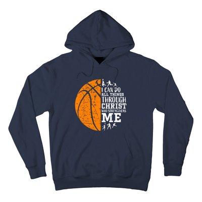 Christian Basketball Hoodie