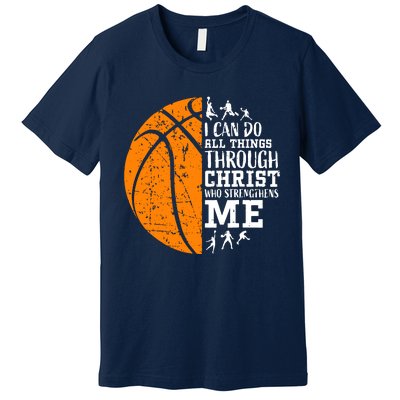 Christian Basketball Premium T-Shirt