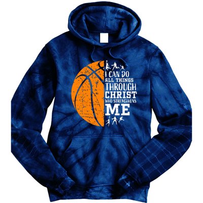 Christian Basketball Tie Dye Hoodie