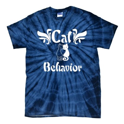 Cat Behavior Tie-Dye T-Shirt