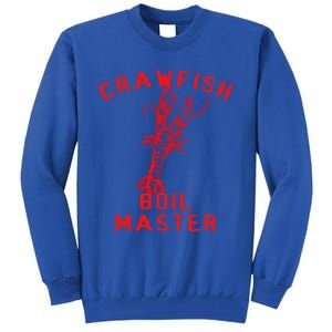 Crawfish Boil Crew Cajun Season Fishing Crawfish Boil Funny Gift Tall Sweatshirt