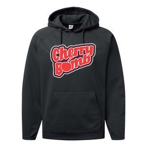 Cherry Bomb Performance Fleece Hoodie