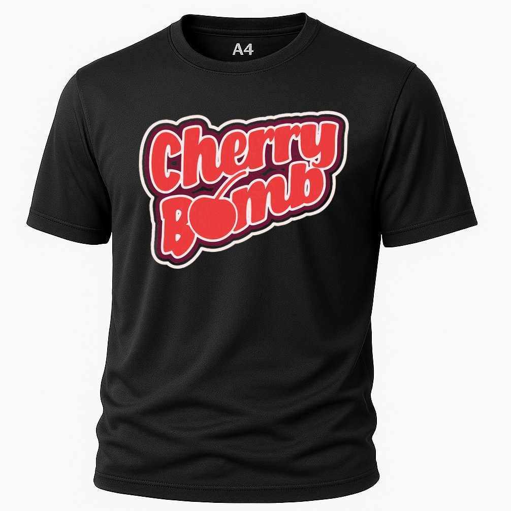 Cherry Bomb Cooling Performance Crew T-Shirt