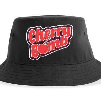 Cherry Bomb Sustainable Bucket Hat