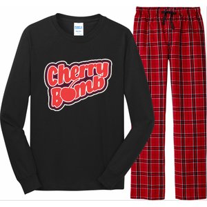 Cherry Bomb Long Sleeve Pajama Set