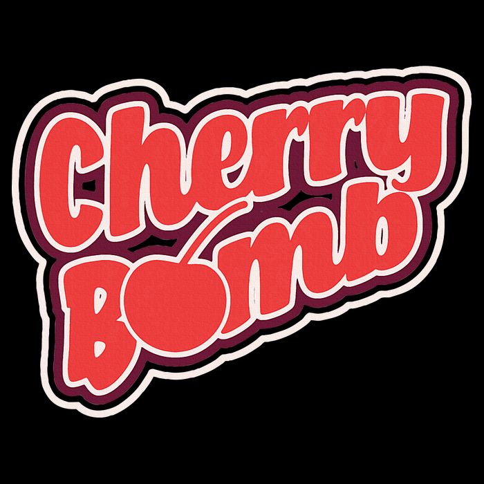 Cherry Bomb Flat Bill Trucker Hat