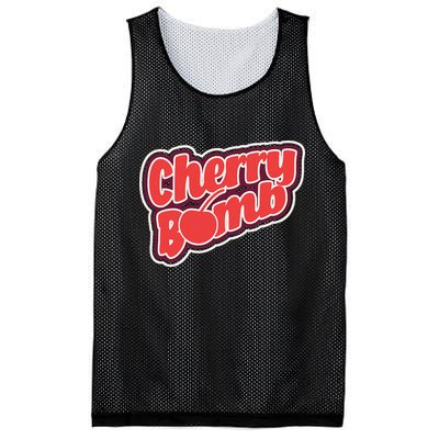 Cherry Bomb Mesh Reversible Basketball Jersey Tank