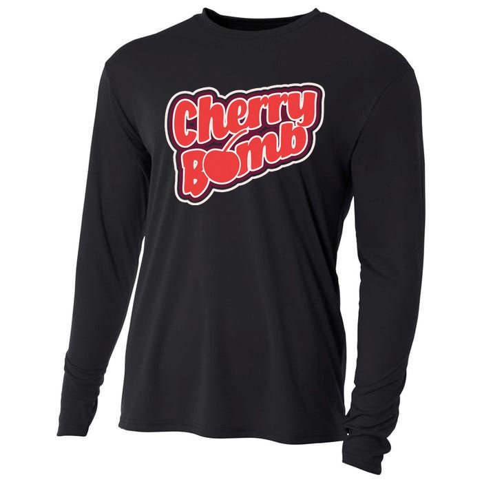 Cherry Bomb Cooling Performance Long Sleeve Crew