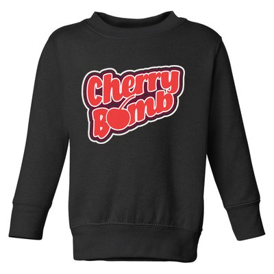 Cherry Bomb Toddler Sweatshirt