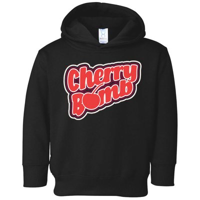 Cherry Bomb Toddler Hoodie