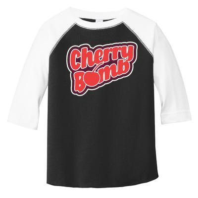 Cherry Bomb Toddler Fine Jersey T-Shirt