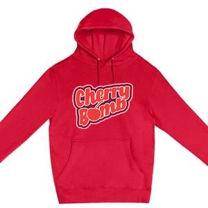 Cherry Bomb Premium Pullover Hoodie