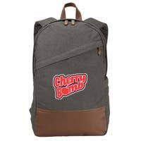 Cherry Bomb Cotton Canvas Backpack