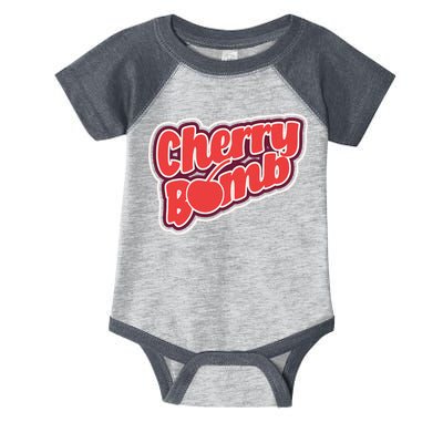 Cherry Bomb Infant Baby Jersey Bodysuit