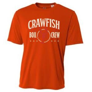 Crawfish Boil Crew Cool Gift Cajun Season Lover Party Funny Tee Gift Cooling Performance Crew T-Shirt