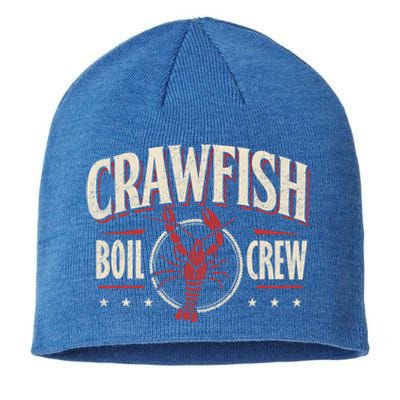 Crawfish Boil Crew Cool Gift Cajun Season Lover Party Funny Tee Gift Sustainable Beanie