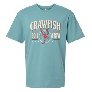 Crawfish Boil Crew Cool Gift Cajun Season Lover Party Funny Tee Gift Sueded Cloud Jersey T-Shirt